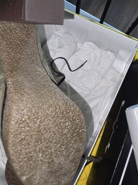 Barneys New York Brown Suede Ankle Booties